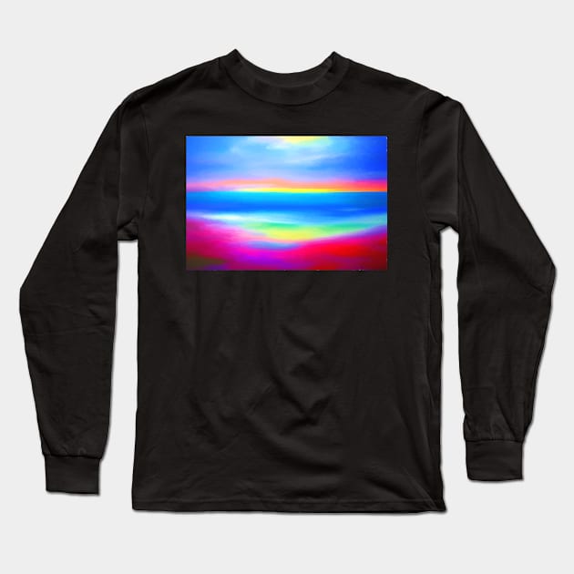 Dreamscape Long Sleeve T-Shirt by jillnightingale